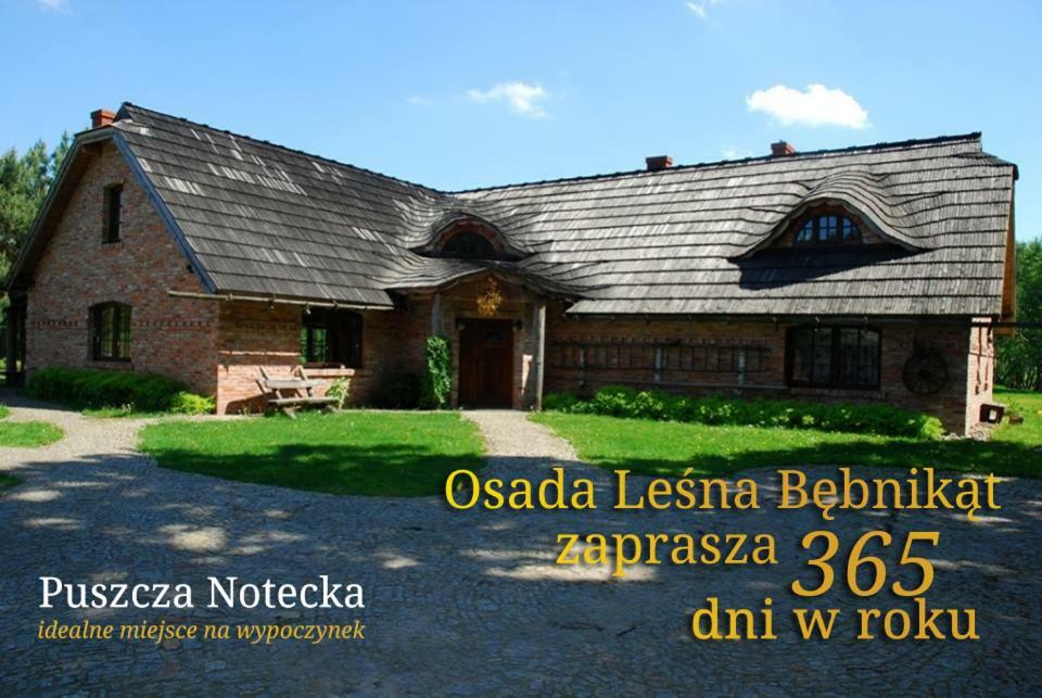 Villa Bebnikat Osada Lesna Puszcza Notecka Extérieur photo